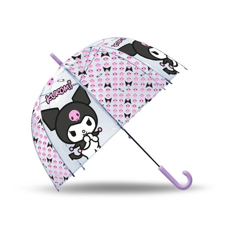 Guarda-Chuva Infantil - Hello Kitty: Kuromi (46cm) Guarda-Chuva Infantil - Hello Kitty: Kuromi (46cm)
