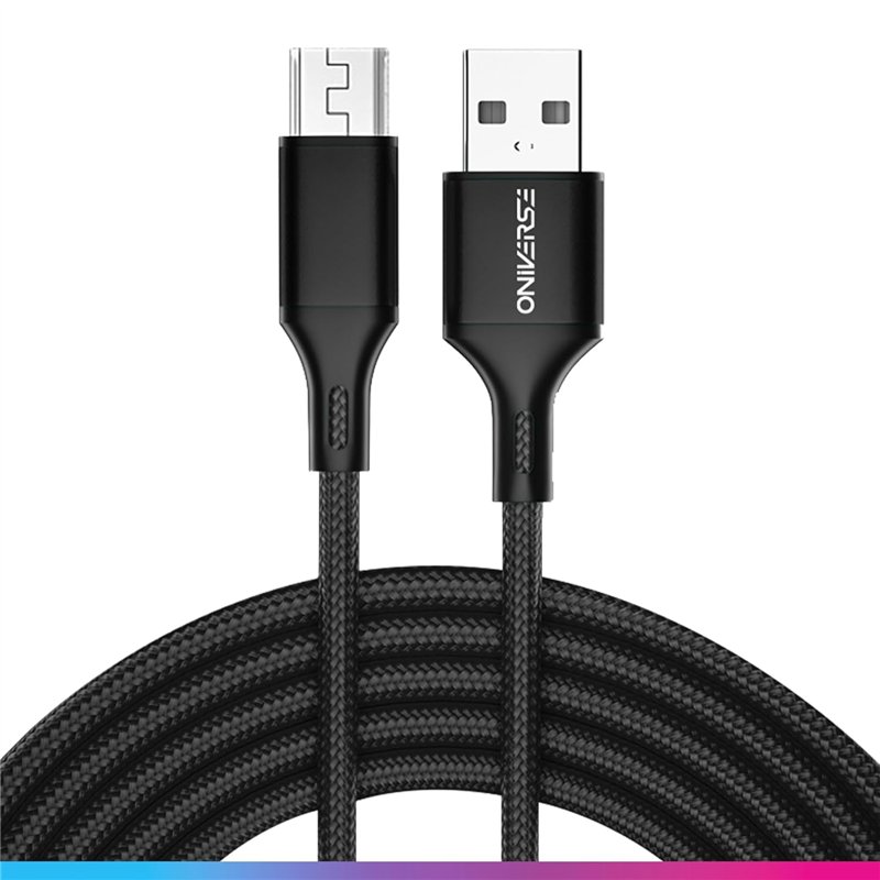 Oniverse - Cabo USB-A to Micro USB (3 Metros) Oniverse - Cabo USB-A to Micro USB (3 Metros)