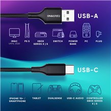 Oniverse - Cabo USB-A to USB-C (3 Metros)