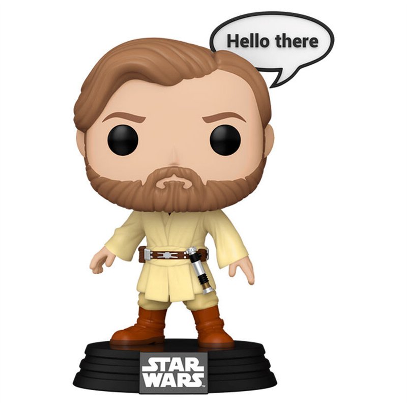Figura Funko POP! Sayings: Star Wars - Obi-Wan Kenobi (Bobblehead) 781