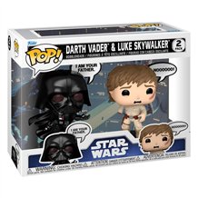 Figura Funko POP! Sayings: Star Wars - Darth Vader & Luke Skywalker (2 Pack / Bobbleheads)