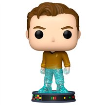 Figura Funko POP! Television Plus: Star Trek Transporter - James T. Kirk (Glitter) 1689