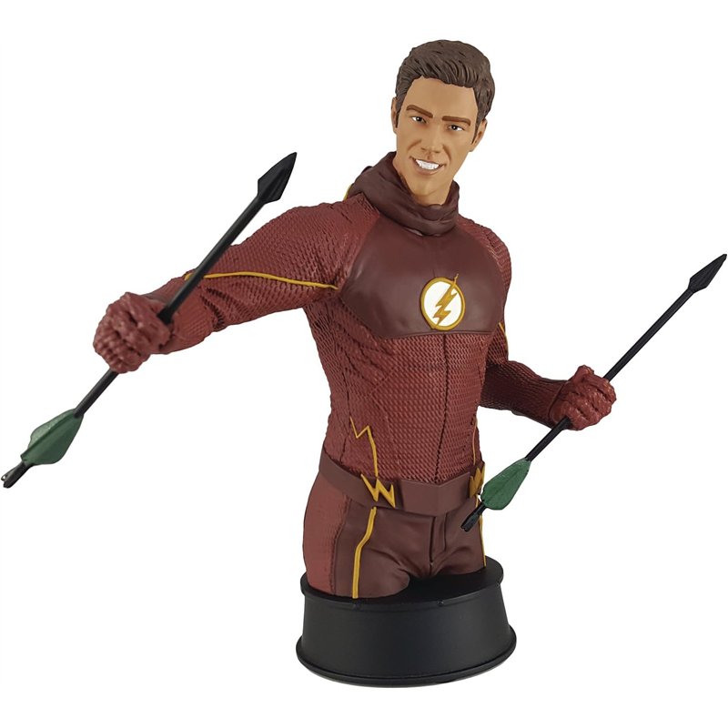 Figura Icon Heroes - The Flash TV Series: The Flash Training with Oliver Polystone Bust Figura Icon Heroes - The Flash TV Series: The Flash Training with Oliver Polystone Bust