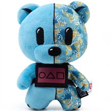 Peluche YuMe DZNR Squid Game JOIN THE GAME EDITION - Blue Bear