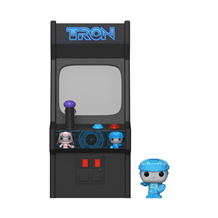 Figura Funko Bitty POP! Arcade: Tron + Arcade Display