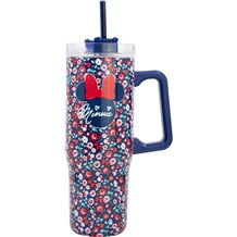 Caneca Térmica Aço Inoxidável 940ml - Disney Minnie