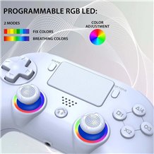 Comando Sem Fios Subsonic - PS5 Wireless LED Controller White