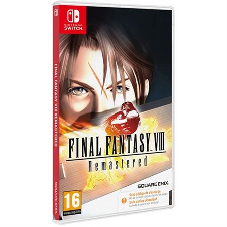 Final Fantasy VIII Remastered Nintendo Switch (Código na Caixa)