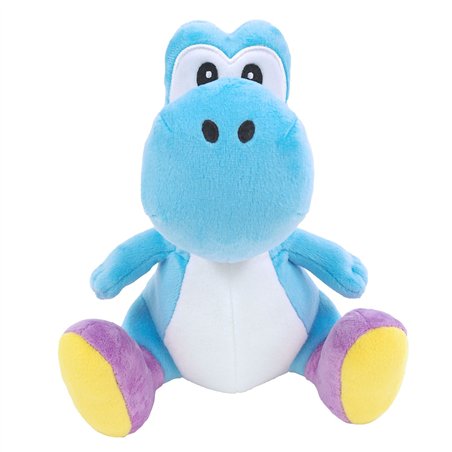 Nintendo Together+ - Peluche Super Mario All Star Collection: Sky Blue Yoshi 20cm