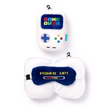 Almohada viaje antifaz Game Over Relaxeazzz