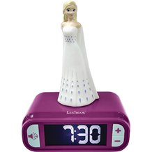 Relógio Despertador 3D Digital - Disney Frozen: Elsa (Com Luz e Som)