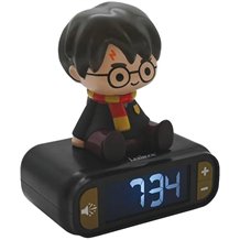 Relógio Despertador 3D Digital - Harry Potter (Com Luz e Som)