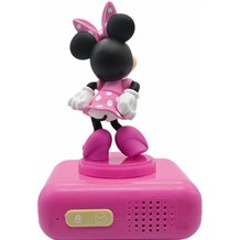 Relógio Despertador 3D Digital - Disney Minnie (Com Luz e Som)