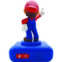 Relógio Despertador 3D Digital - Super Mario (Com Luz e Som)