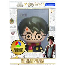  Figura 3D com Luz de Presença e Mudança de Cor - Harry Potter