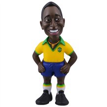 Minix - Football Stars 110A - Figura PVC 12 cm - Football Legend - Brazil 1st Kit Pele