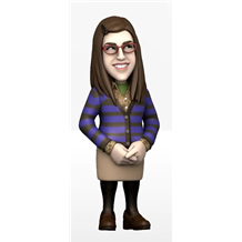 Figura Minix TV Series: The Big Bang Theory - Amy Farrah Fowler