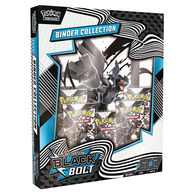Cartas Pokémon TCG Scarlet & Violet: Black Bolt - Binder Collection Cartas Pokémon TCG Scarlet & Violet: Black Bolt - Binder Collection