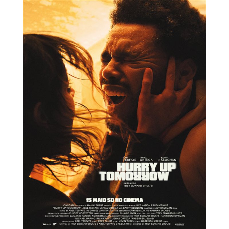 Poster Cinema Oficial - Hurry Up Tomorrow