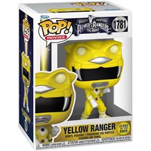 Figura Funko POP! Movies: Mighty Morphin’ Power Rangers Movie - Yellow Ranger (Glows in the Dark) 1781