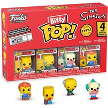 Figura Funko Bitty POP! 4-Pack - The Simpsons: Bart Simpson / Mr. Burns / Krusty the Clown / Lard Lad
