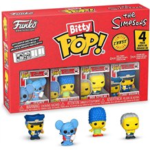 Figura Funko Bitty POP! 4-Pack - The Simpsons: Itchy / Marge Simpson / Moe / Chief Wiggum