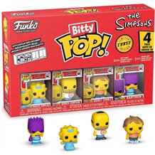 Figura Funko Bitty POP! 4-Pack - The Simpsons: Maggie / Homer / Barney / Bartman