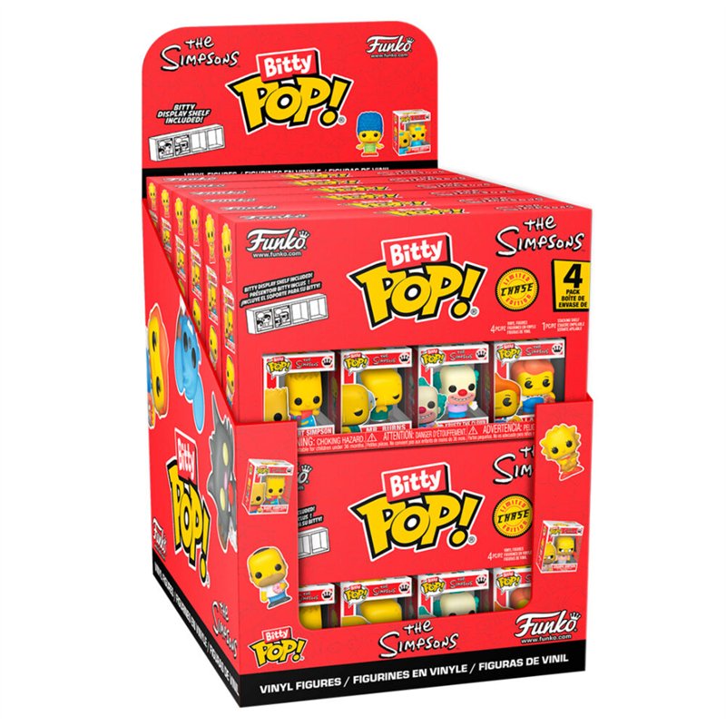 Figura Funko Bitty POP! 4-Pack - The Simpsons (Sortido) Figura Funko Bitty POP! 4-Pack - The Simpsons (Sortido)