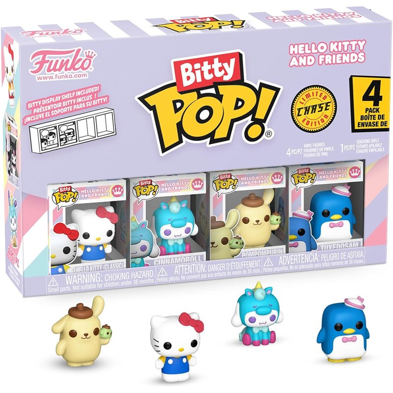Figura Funko Bitty POP! 4-Pack - Hello Kitty and Friends: Hello Kitty Figura Funko Bitty POP! 4-Pack - Hello Kitty and Friends: Hello Kitty