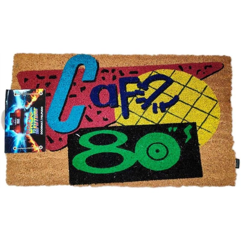 Tapete de Porta - Back to the Future: Cafe 80 Tapete de Porta - Back to the Future: Cafe 80