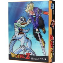 Puzzle Lenticular 3D Effect - Dragon Ball Z: Trunks vs Frieza (100 peças)
