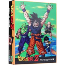 Puzzle Lenticular 3D Effect - Dragon Ball Z: Namek Heroes (100 peças)