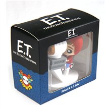 Figura SD Toys Mini Rubber Figures - E.T. the Extra-Terrestrial: Elliot & E.T.