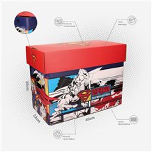 Caixa com Tampa SD Toys - Comic Superman: Man of Steel