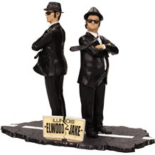 Figura SD Toys Movie Icons - The Blues Brothers: Jake and Elwood