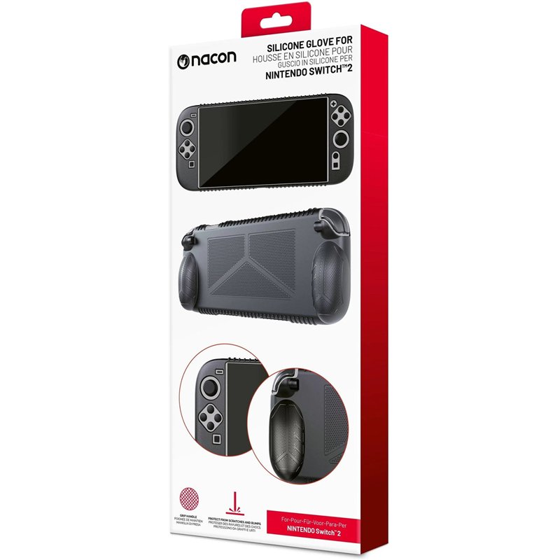 Capa de Silicone Nacon - Nintendo Switch 2 Capa de Silicone Nacon - Nintendo Switch 2