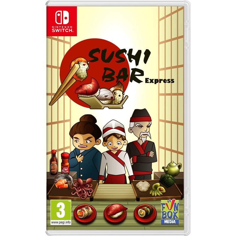 Sushi Bar Express Nintendo Switch (Código na Caixa) Sushi Bar Express Nintendo Switch (Código na Caixa)