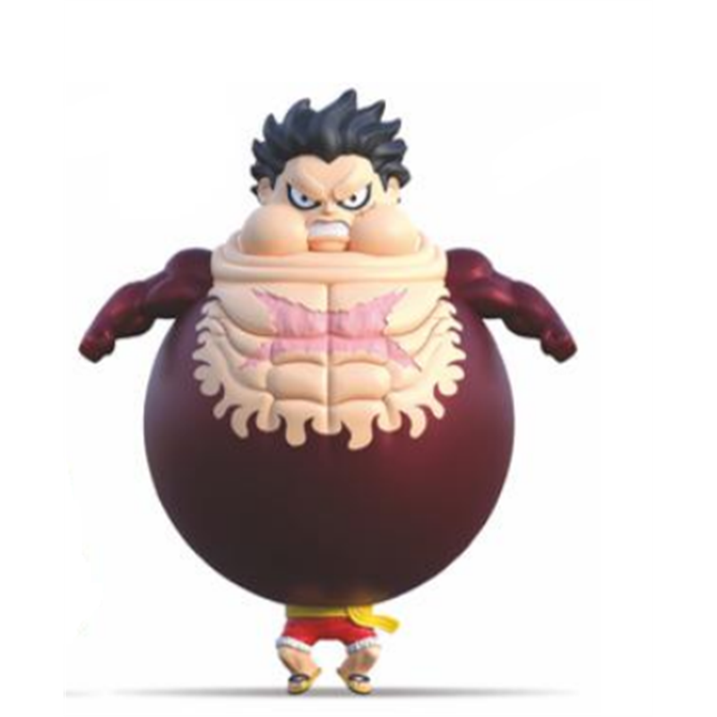 Figura Elastikorps Maxi Fighter - One Piece: Luffy Tankman