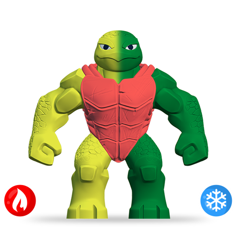 Figura Elastikorps Fighter Kamaleon - Tarty (12cm)