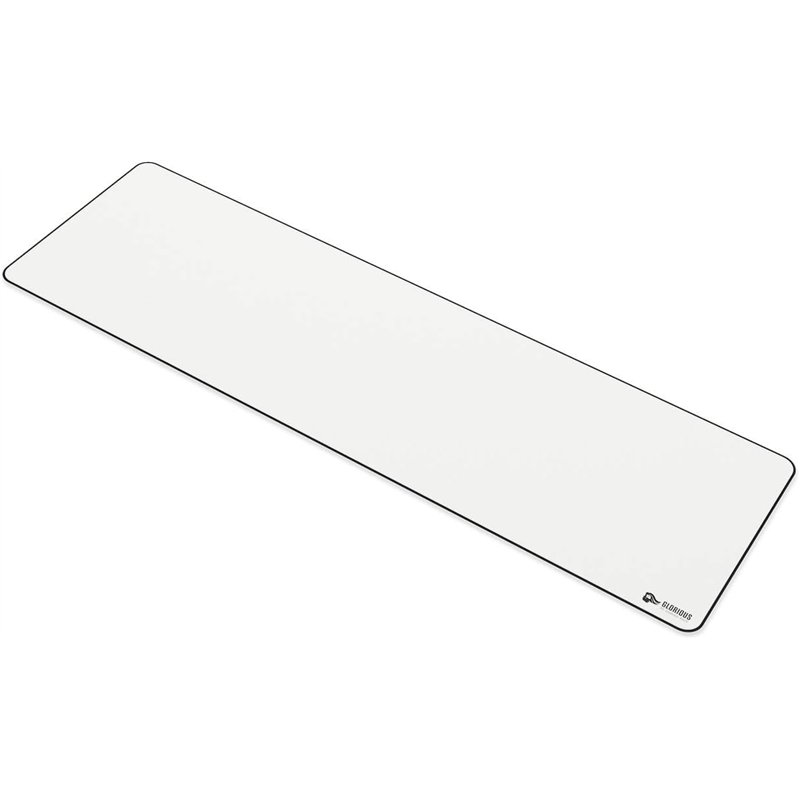 Tapete Gaming - Glorious Mouse Pad: Extended / White / Stitched Edges / 91x28cm
