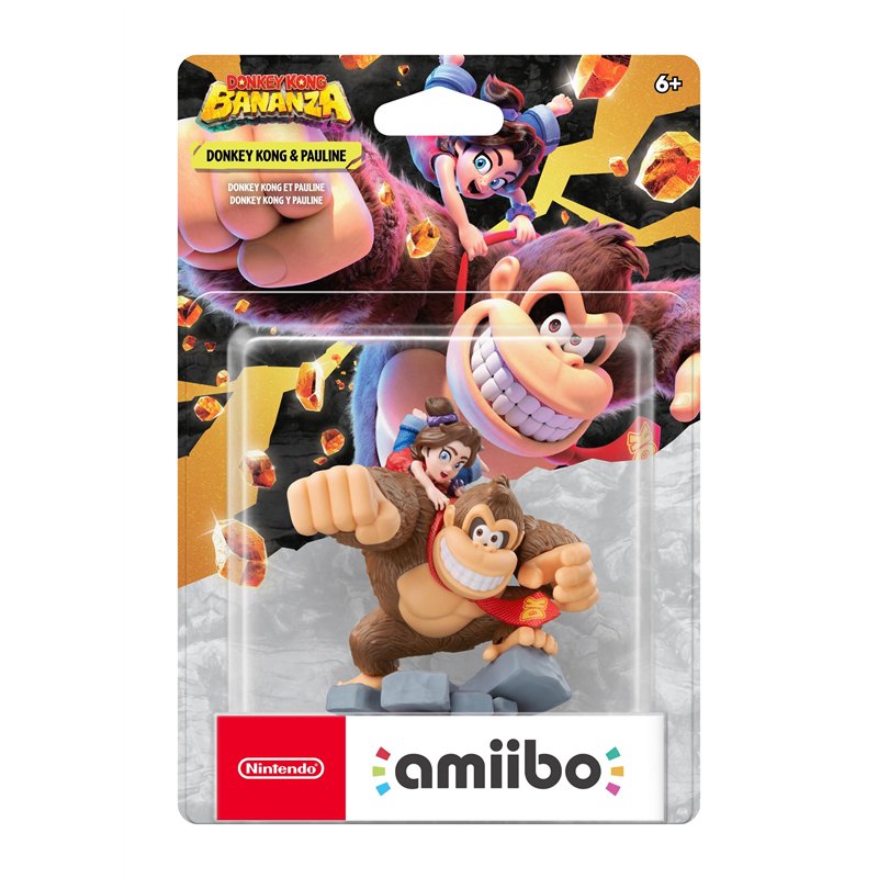 amiibo Donkey Kong Bananza - Donkey Kong & Pauline