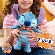 Peluche Disney: Stitch Crack Me Up - Com Som e Movimento (28cm)