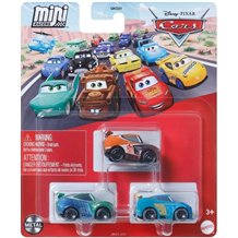 Mattel Disney Mini Racers - Pixar Cars: NG Trio (Pack 3 Carros)