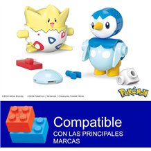 Pokémon MEGA Construx - Piplup & Togepi (Pack 2 Pokeball)