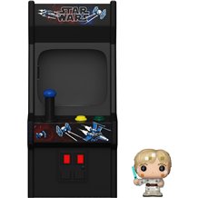 Figura Funko Bitty POP! Arcade: Star Wars - Luke (8-Bit) + Arcade Display