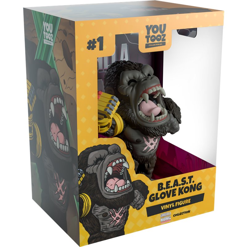Figura Youtooz Godzilla x Kong: The New Empire B.E.A.S.T Glove Kong