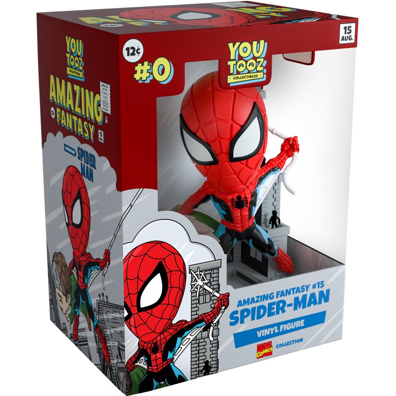 Figura Youtooz Marvel: Spiderman Amazing Fantasy Spiderman 15