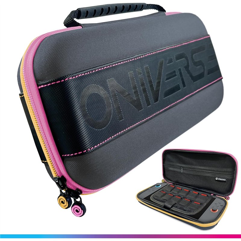 Bolsa de Transporte Oniverse - Nintendo Switch 2 (Rosa / Amarelo)