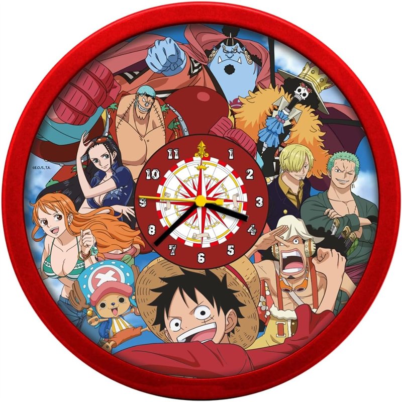 Relógio de Parede - One Piece