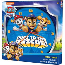 Relógio de Parede - Paw Patrol Pups to the Rescue